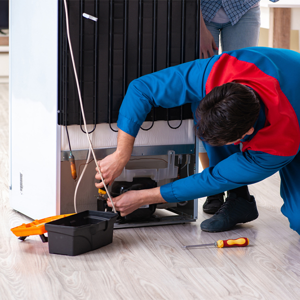 how much do you charge for refrigerator repair services in Central Valley UT